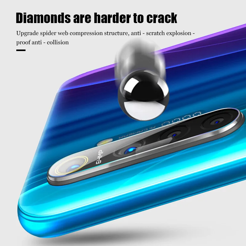Защитное стекло для объектива камеры Realme XT X2 X ультратонкое взрывозащищенное с