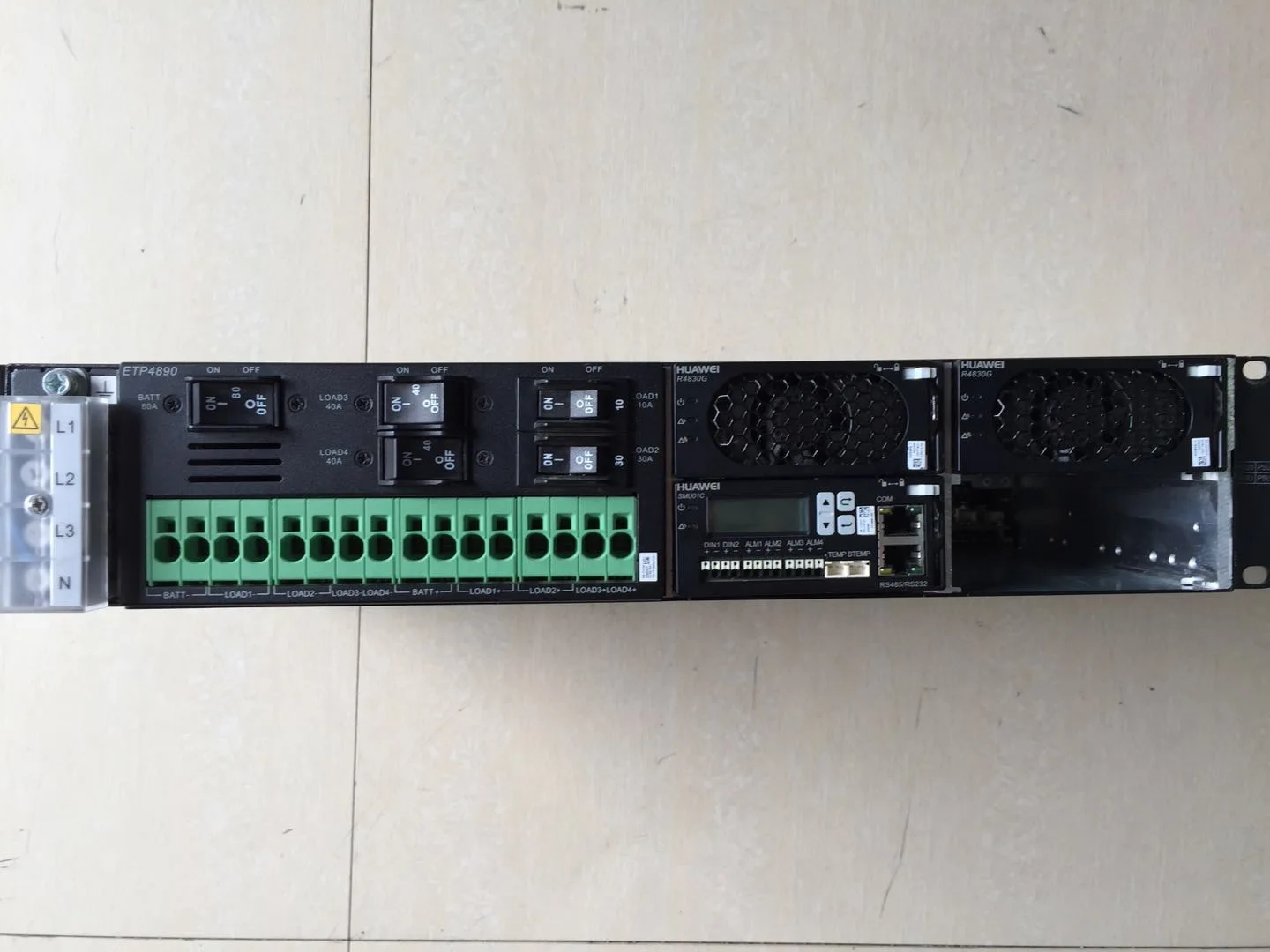 Package B 60A huawei ETP4890-A2 220 V-48 V DC power system с модулем контроля - Цвет: Package B 60A