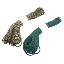 Hot-2Pcs парашютный шнур с 7 нитями, 550 фунтов, 100 футов. Темно-зеленый камуфляж и серый зеленый камуфляж