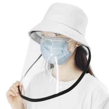 

PULUZ Anti-Fog Hats Men Women Dust Protection Bucket Hat Female Outdoor Travel UV Protect Fisherman Hats and Sun Caps White