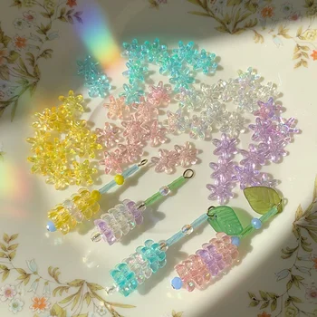 

Cute Magic Mini Windmill Flower Hyacinth Resin Flat Beads DIY Handmade Hair Accessories Earrings Accessories Material 20pcs