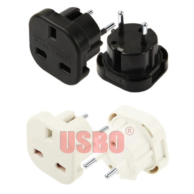 Universal Travel Uk Eu Euro Plug Portugal Converter Plug Electrical Socket Plugs Adaptors Aliexpress