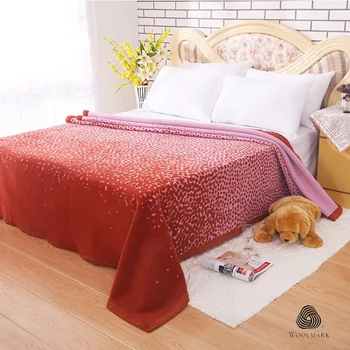 

Australian Merino wool blanket warm thick throw for spring autumn and winter 200x240cm