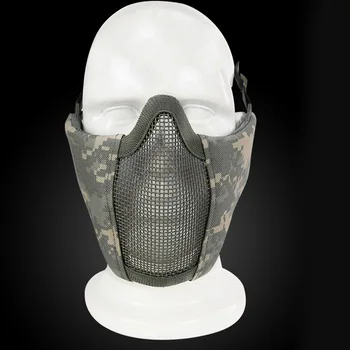 

Outdoor Mask Durable Creative Practical Protective Mask Outdoor Mask Half Face Mask for Military Outdoor Protection