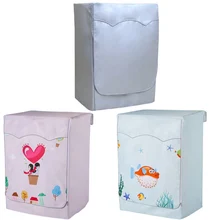 Милый чехол для стиральной машины, водонепроницаемый чехол, роликовая стиралка, Солнцезащитный чехол для стиральной машины, роликовая стирка, Пыленепроницаемый Чехол