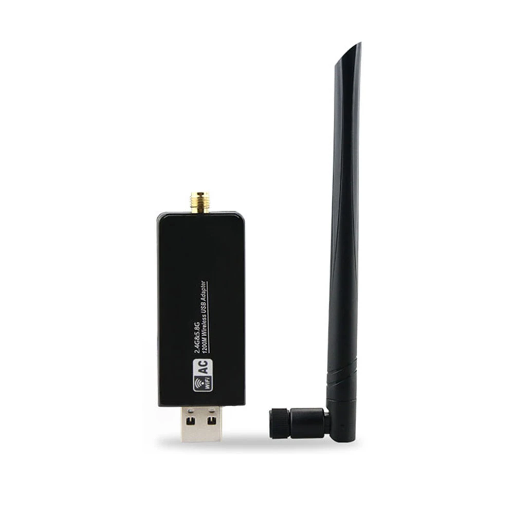 AC WIFI Card Network Receiver Wireless Adapter 1200mbps USB 3.0 Dongle RTL8812AU 2.4 5 Ghz Dual Band For Kali Linux Pentesting | Компьютеры