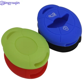 

10pcs Silicone Key Skin Case Shell Fob Cover Set for BMW Mini Cooper S R50 R53 Two 2 Button Remote Repair Protect Car Styling