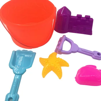 

For Children Water Play Swimming Pool Outdoor Activity Sand Dredging Bucket Shovel Rake Plastic Beach Toys Set Summer Non Toxic