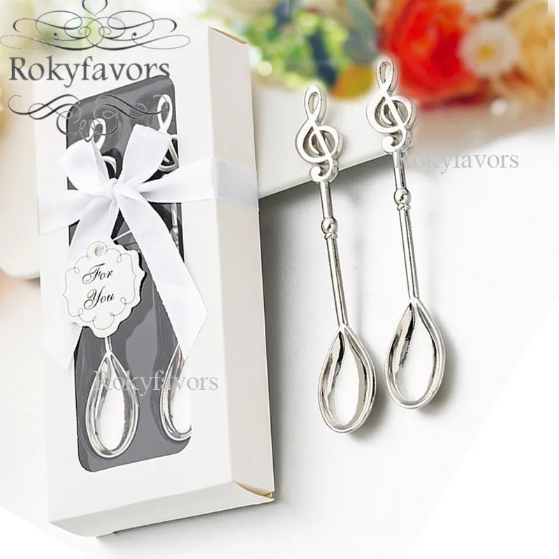 musical note coffee spoons