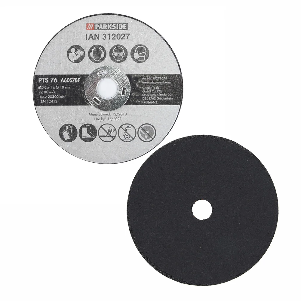 

3inch 75mm 20pcs/set Resin Cutting Discs Cut Off Wheels Metal Cutting Disc Wheel Grinder Tool Efficient For Metal Cutting