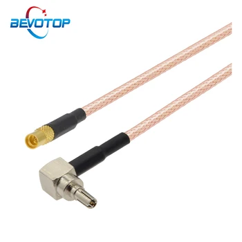 

10pcs CRC9 Male Right Angle to MMCX Female Jack RG316 RF Coax Cable MMCX to CRC9 Pigtail 3G 4G Antenna Router Extension Jumper