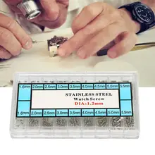 Качественные прочные детали для часов 1,2 мм, металлические часы для ремонта, наручные часы, винт, инструмент для ремонта, аксессуар, инструмент для часовщика