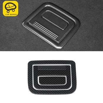 

CARMANGO Car Accessories Trunk Spare Tyre Handle Cover Trim Frame Sticker Stainless Interior Decoration for Audi Q5 FY 2017-2020