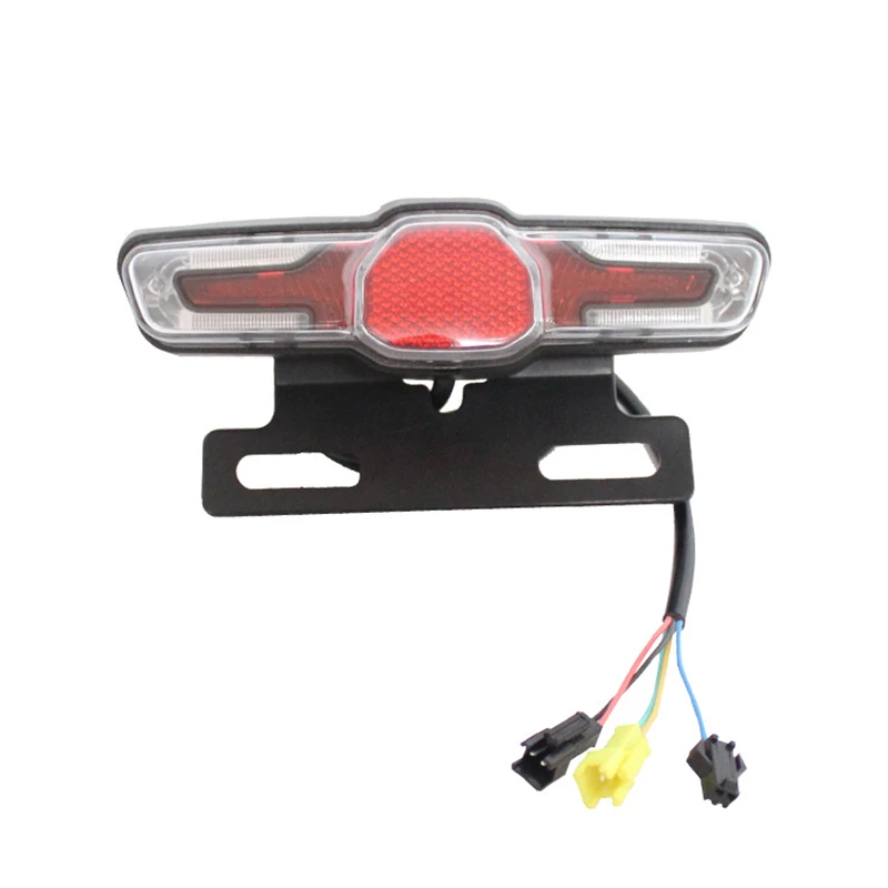 Flash Deal 12V-80V 12W LED Electric Bicycle Headlight Horn Tail Light Switch Assembly Rear light with brake & steering durable bike parts 1 Flash Deal 12V-80V 12W LED Electric Bicycle Headlight Horn Tail Light Switch Assembly Rear light with brake & steering durable bike parts 1