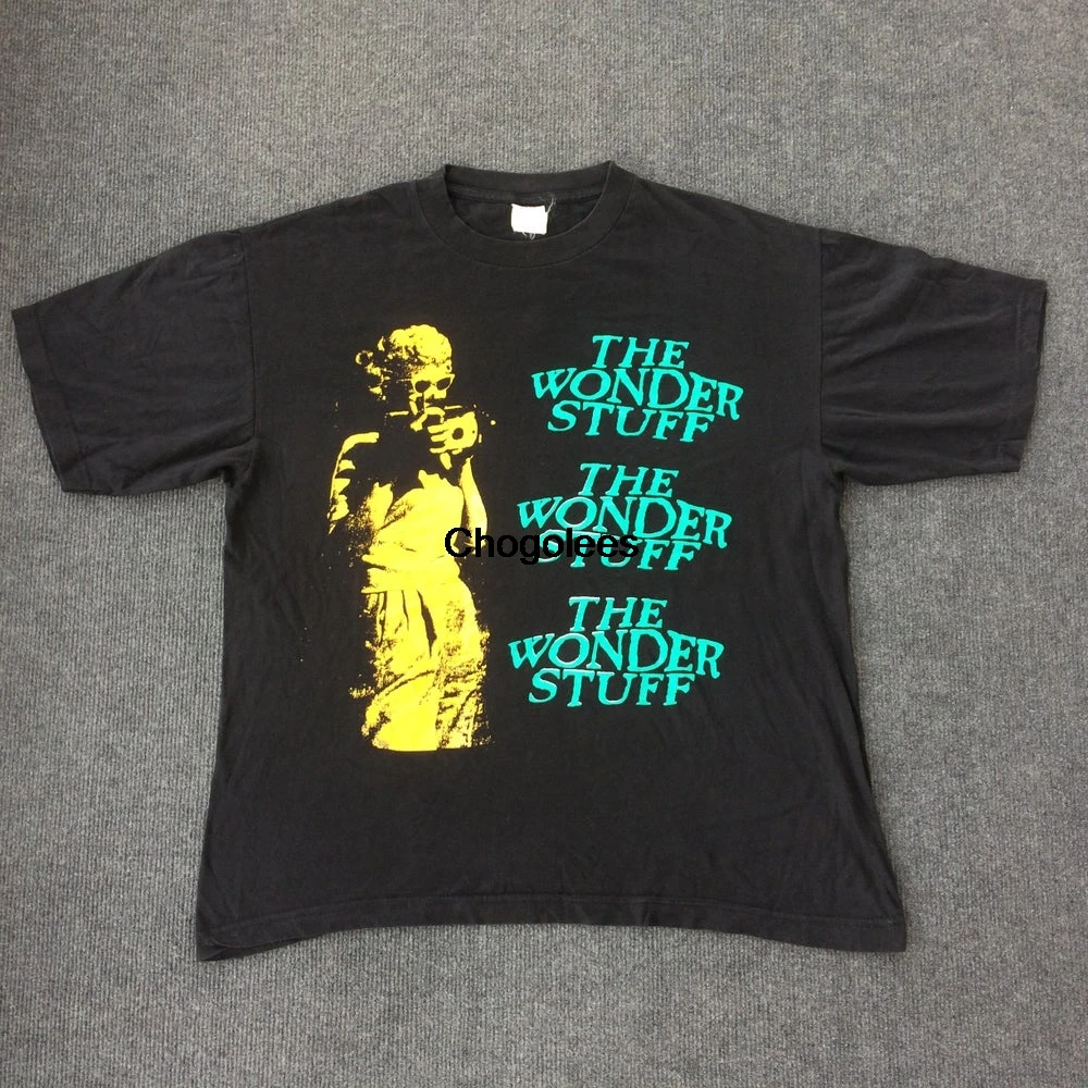 Редкая Винтажная Футболка The Wonder Stuff Tour Uk 90s |
