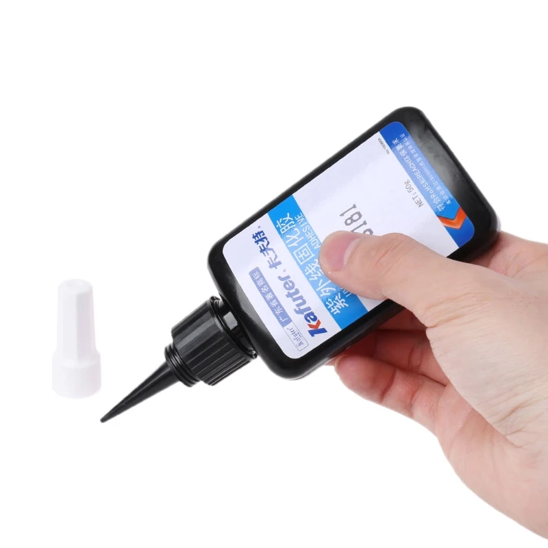 

UV Light Adhesive Strong Bonding For Metal Wood Glass Crystal Cure Glue