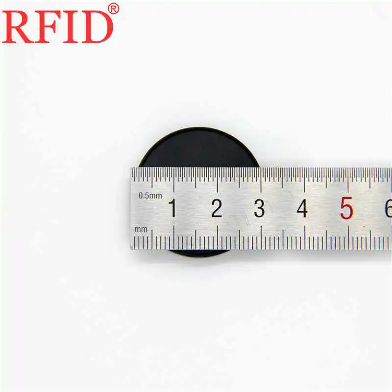 ID 125khz EM4100 TK4100 только для чтения черная круговая бирка для жетона RFID карта контроля доступа Быстрая 100 шт
