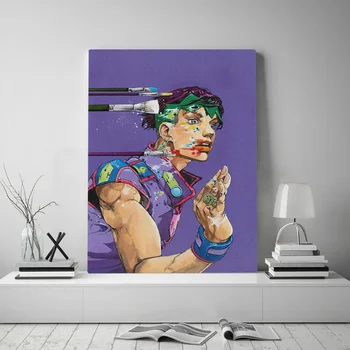 

Rohan Kishibe JoJo's Bizarre Adventure Canvas poster Painting wall Art decor Living room Bedroom Study Home Decoration Prints