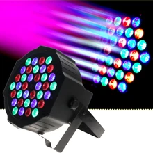 36LED Par 12x3 Вт RGBW с DMX512 для дискотеки DJ звуковая активация диско шар сценический светильник Рождественский проектор Dj шоу Par