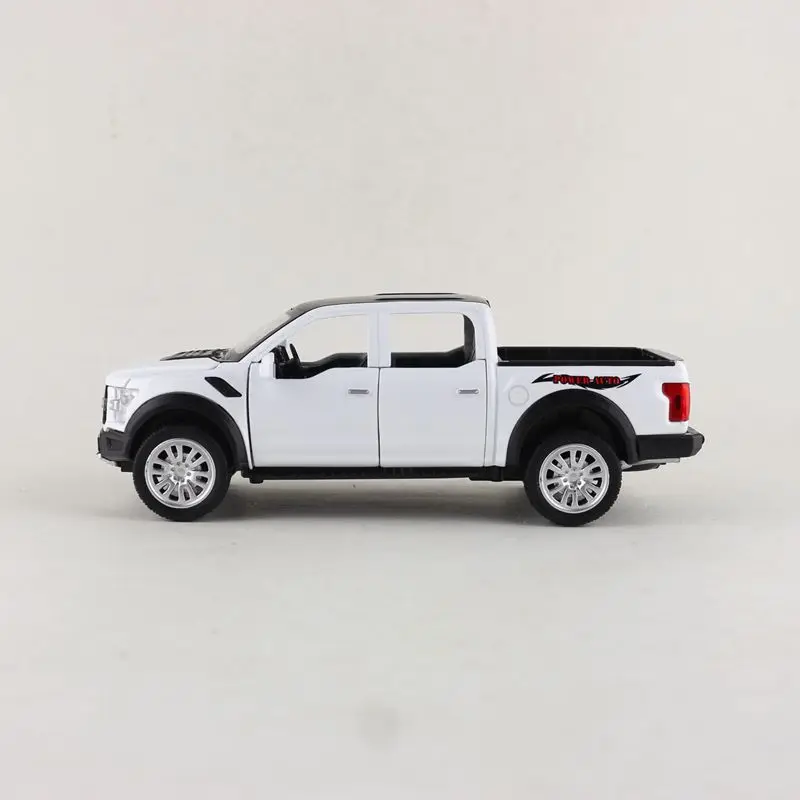 1:32/литая под давлением металлическая модель/Ford F-150 пикапа/светильник и звук/обучающая игрушечная машинка/подарок/вытяжная Коллекция/шесть открывающихся дверей