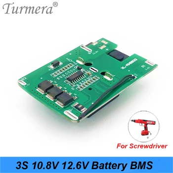 

3S 12.6v 10.8v 30A 18650 Li-ion Lithium Battery BMS for Screwdriver Shura Charger Protection Board fit for dewalt Turmera NEW