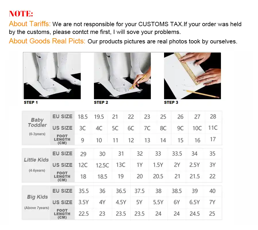 nike 12c size chart