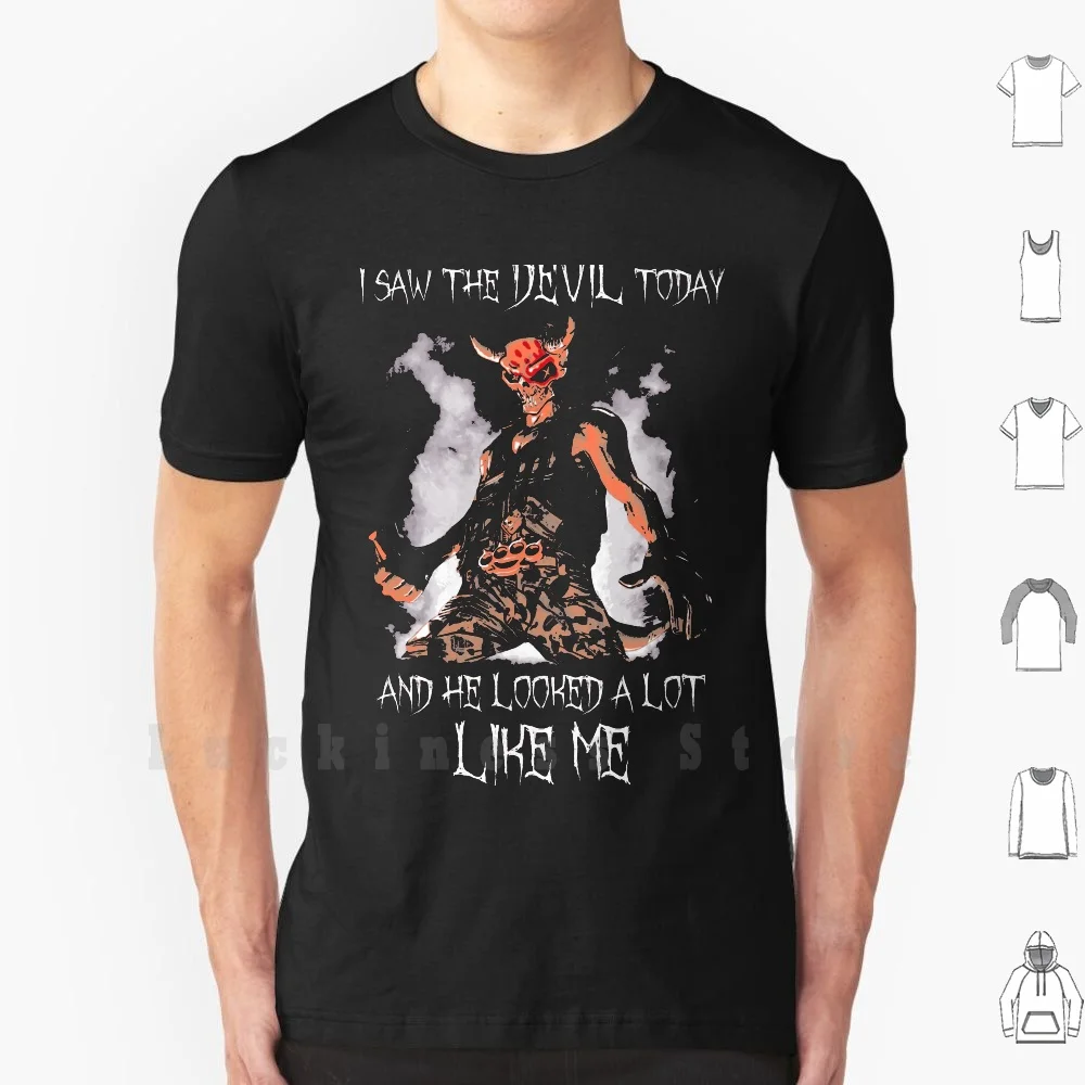 5fdp Devil Like Me Футболка Сделай Сам 100% хлопок 6xl Ffdp Металл под и над ним кулак в воздухе