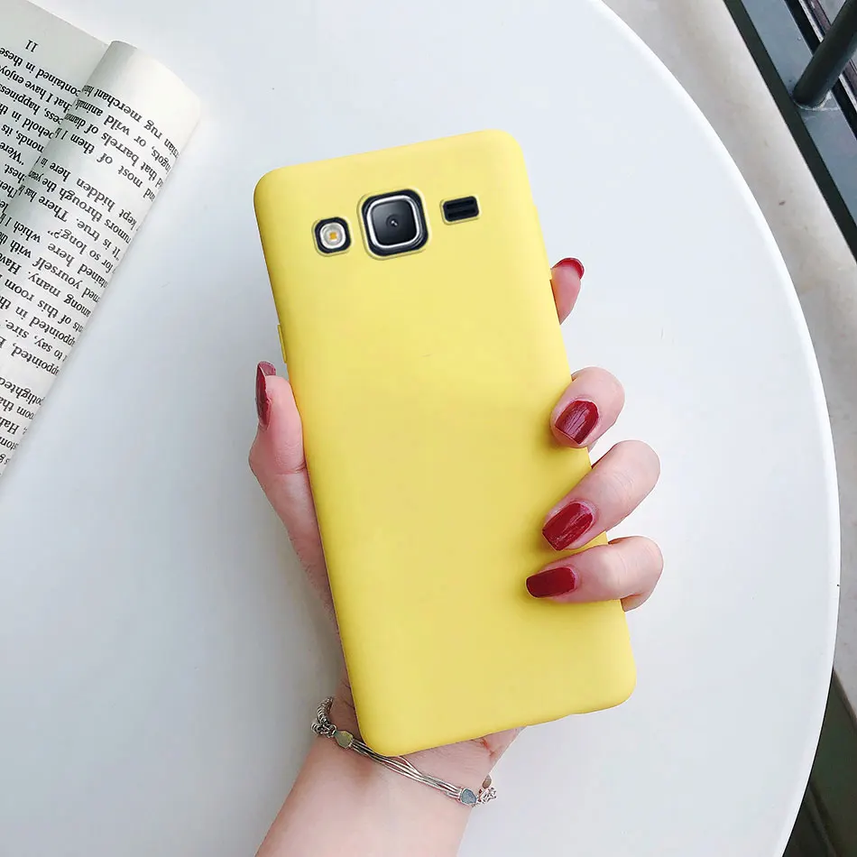 Фото Мягкий силиконовый чехол для Samsung Galaxy Grand Prime G530, G530H, G531, G531H, SM-G531F, ярких цветов №3
