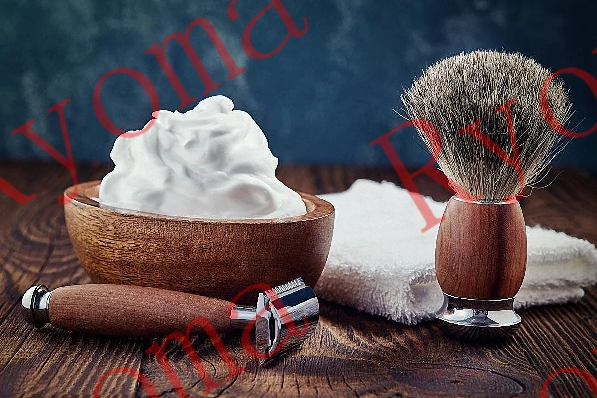 

2020 Hairdresser Tattoos Barber Tools Posters Kraft paper Interior Painting Restoring Wall Sticker Barber Shop house decoration