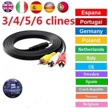 

Full HD 12 months CCCAM 3 / 4 / 5 / 6 clines is suitable forEurope、 Spain, Poland, Germany, Portugal, Italy, Delivery is online