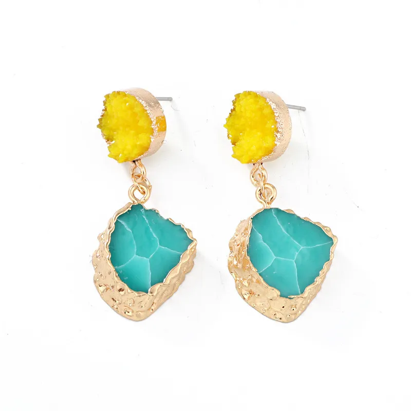 BELLAHYDIARY Vintage Elegant Purple Resin Earings Drop Earrings For Women Jewellery Pendientes Wedding Earring 2019 Brincos 374 (3)