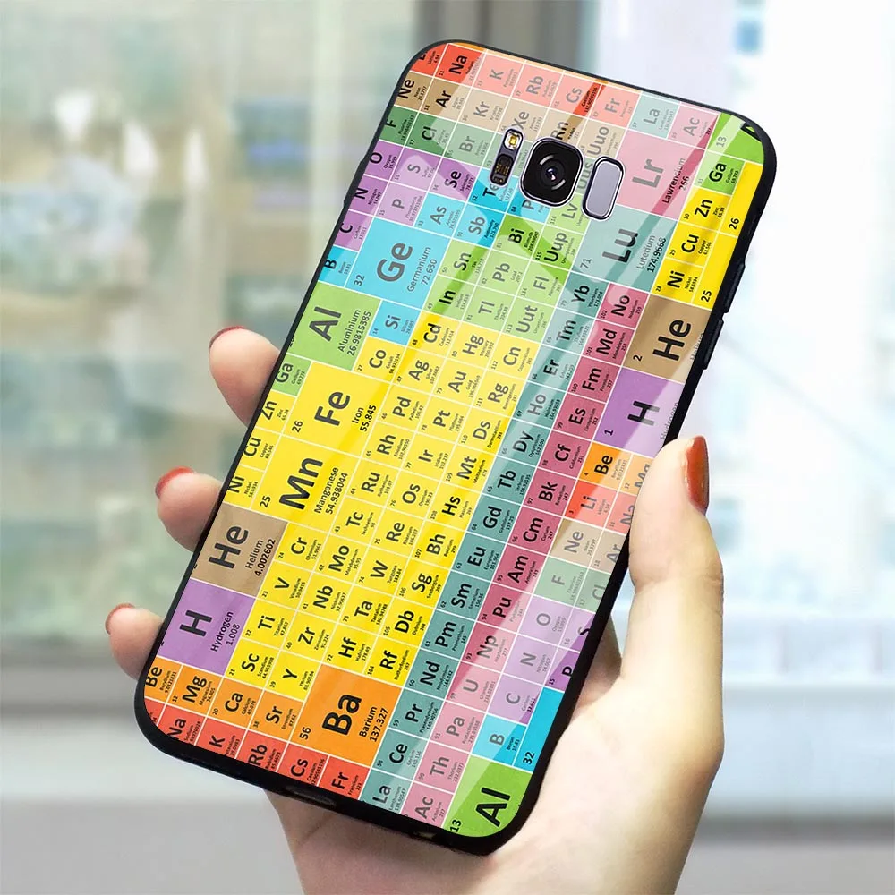 Phone Case For Galaxy S7 Circuit Board Tempered Glass Cover Note 8 9 Edge S8/S9 Plus S10 A10/20/30/40/50/60/70 M40 | Мобильные