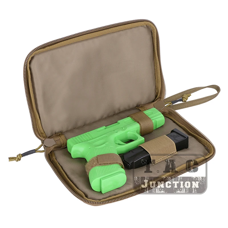EmersonGear тактический Чехол для пистолета защитный чехол для переноски сумка держатель для журналов мягкая подкладка один пистолет-переноска
