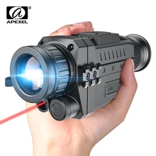 APEXEL Infrared (IR) Night Vision Device with LCD Screen Zoom Telescope Sight Riflescope Monocular For Hunting Searching record