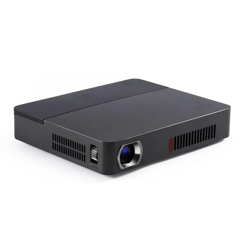

Black RD601 Smart Builtin Battery Andorid4.4 WIFI LED MINI DLP Projector