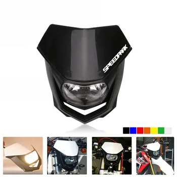 

Motorcycle Headlight Headlamp Street Fighter Front Headlight Grimace Lights Motor Vehicle Headlights For Yamaha