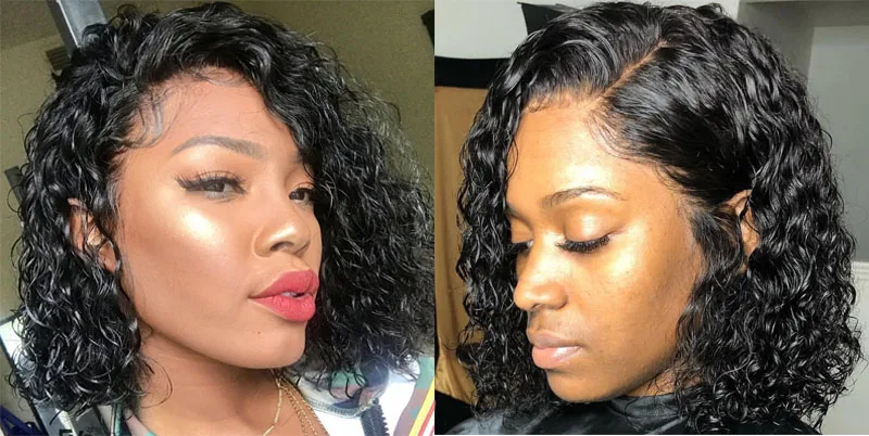 curly bob wigs
