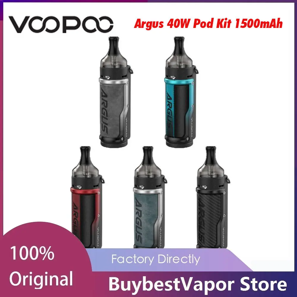 Набор для вейпа VOOPOO Argus 40 Вт встроенный аккумулятор 1500 мАч макс. 4 5/2 мл 0 3 Ом |