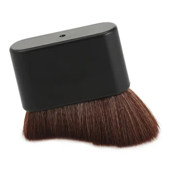 

Salon Neck Hair Cleaning Brush with Plastic Handle Makeup Hair Grooming Neck Hair Brush Shaving Sweeping Brush Tool