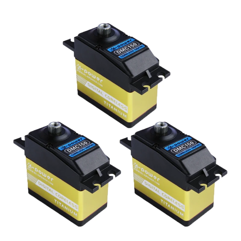 3 шт. K-power DMC150 15 кг/0 09 S высокоскоростной двигатель с полым ротором титановый