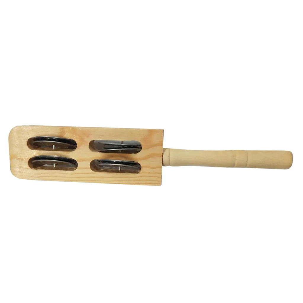 Handcrafted Wooden Egg Shaker Handbells Shaker Bells Children Education Toy