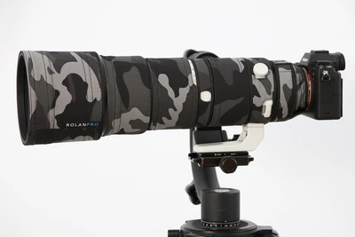 Линзы rolanpro пальто камуфляж дождевик для sony FE 200-600 мм F5.6-6.3 G OSS объектив защитный чехол пистолеты одежда - Цвет: NO 18 Cotton