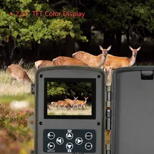 16MP 1080P Camera Outdoor Hunting Scouting Camera Digital Surveillance Camera 120° Wide Angle 65ft Infrared Night Vision