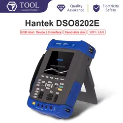 Hantek DSO8202E 5,6 дюйма цифровой автомобильный осциллограф PASS/сбой Функция проверки Портативный мультиметр X-Y режим Самая низкая цена