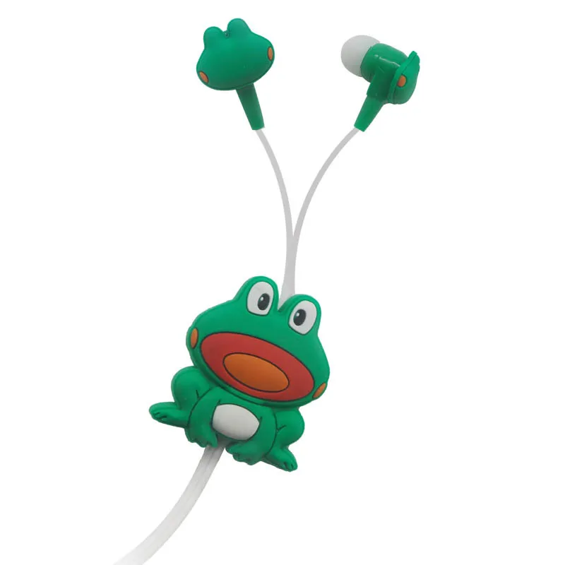 

Shenzhen Headset Manufacturers Production In-ear Headphones Cartoon PVC Silica Gel Small Earphone