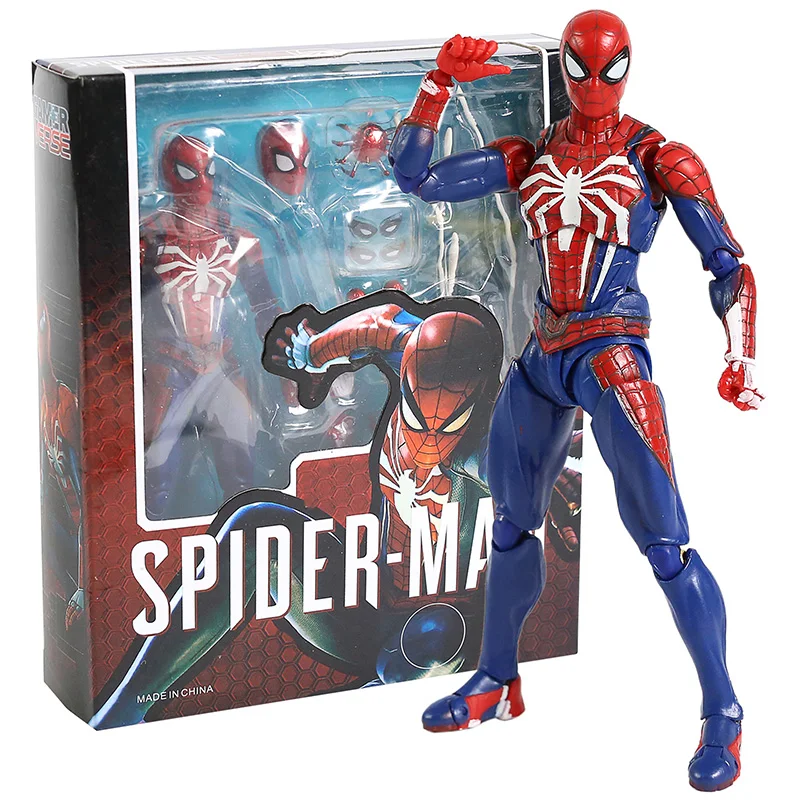 SHF Spiderman PS4 Advanced Suit PVC 