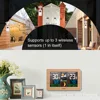 FanJu FJ3378 Digital Alarm Clock Wall Weather Station Indoor Outdoor Temperature Humidity Barometric Forecast Electronic Wat 4