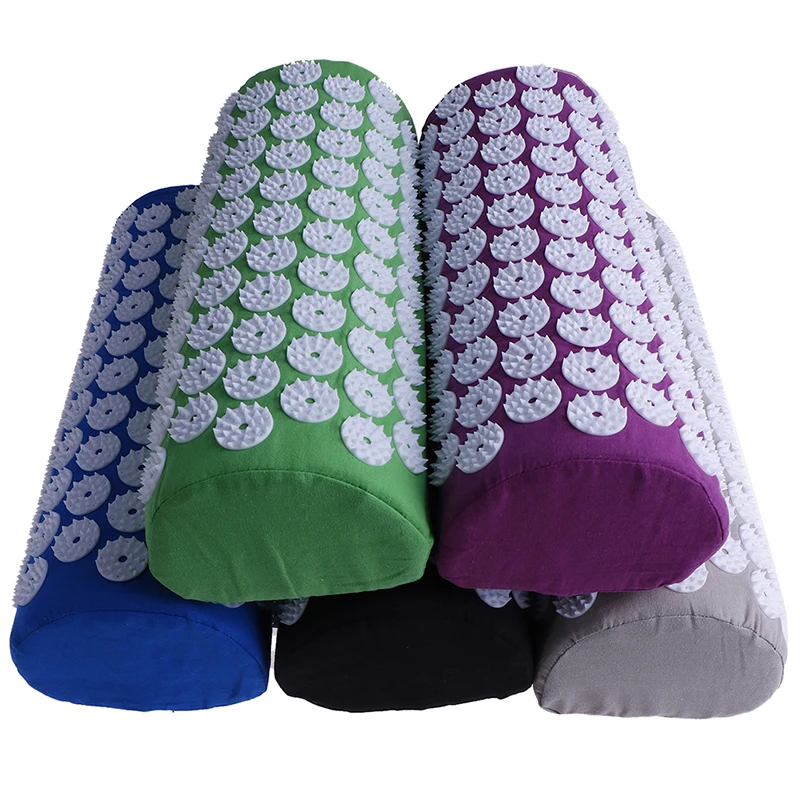 Acupuncture Massage Yoga Mat Cushion Mat Pillow Yoga Mat Body Muscle Tension Spike Pad Massage Cushion with Pillow