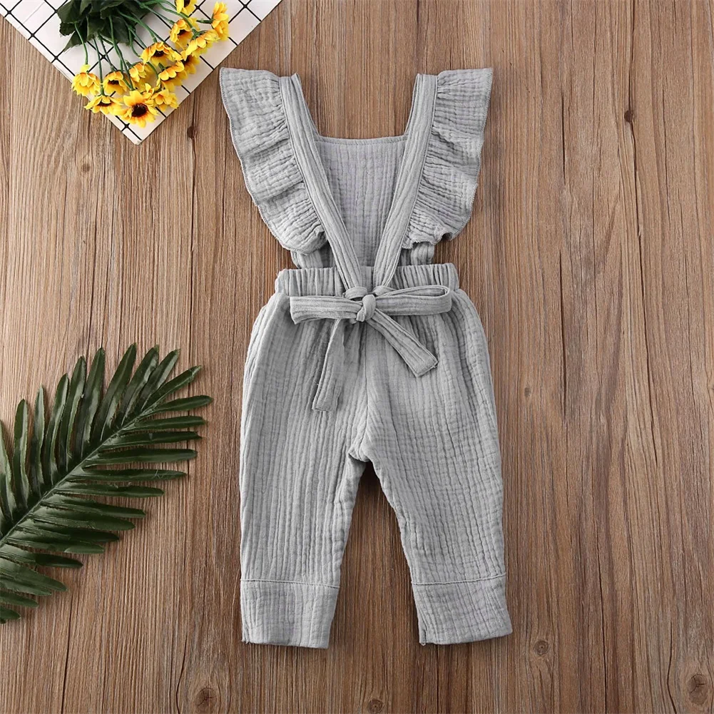 Emmaaby/комбинезон для новорожденных, малышей, комбинезон для младенцев мальчиков девочек, летний костюм, комплект одежды