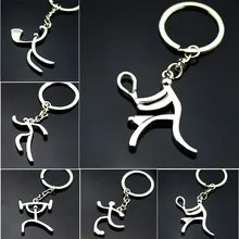 Напрямую от производителя ниже одного юаня спортсмены брелок Теннис Баскетбол Футбол Бег скворт Тяжелая атлетика креативный маленький